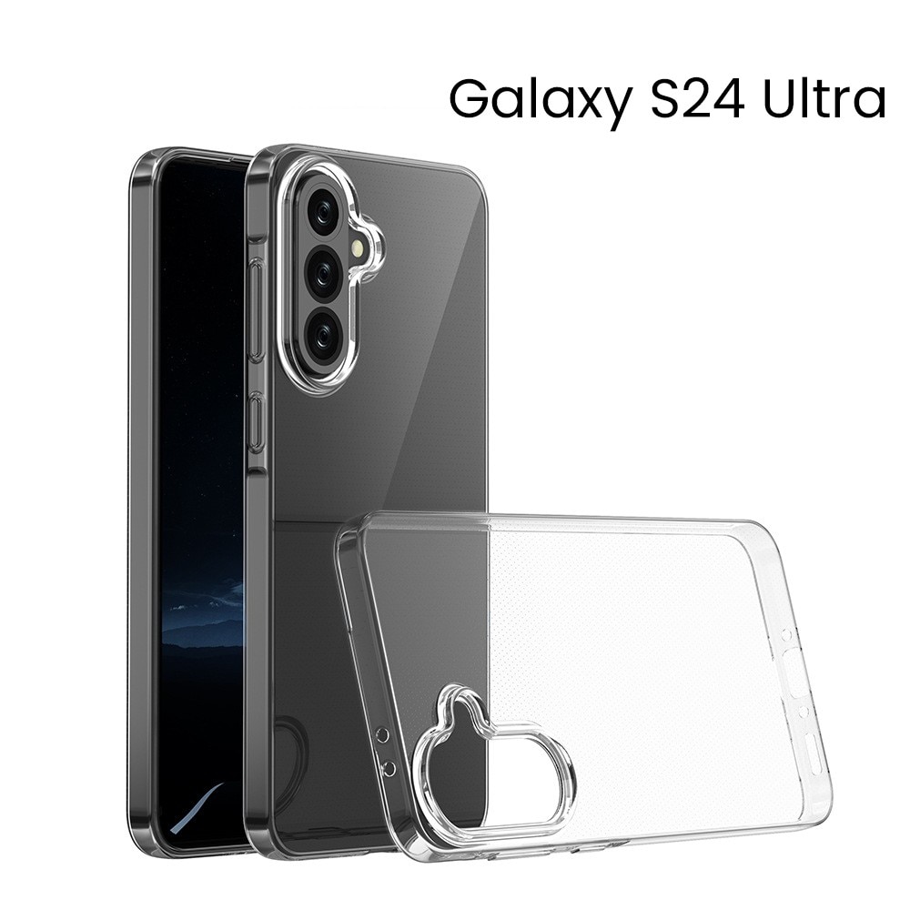 Husa de Protectie, Flippy, Husa de Protectie pentru Samsung Galaxy S24 Ultra, tip Carcasa, subtire din Silicon TPU, 1 mm, Protect Plus, Transparenta