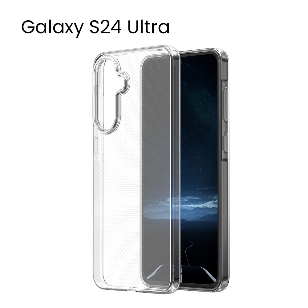 Husa de Protectie, Flippy, Husa de Protectie pentru Samsung Galaxy S24 Ultra, tip Carcasa, subtire din Silicon TPU, 1 mm, Protect Plus, Transparenta