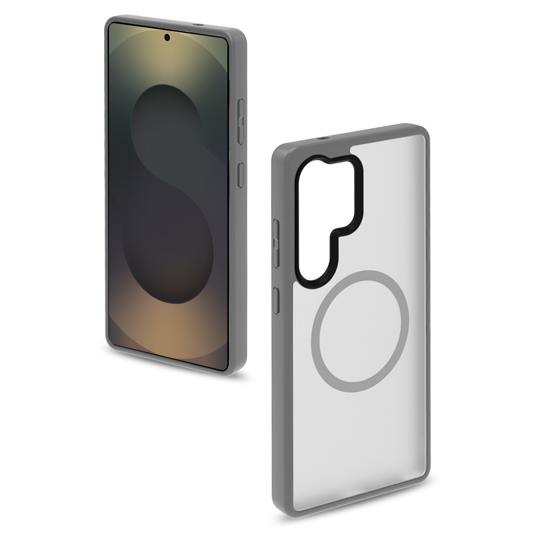 Husa de Protectie, Compatibila Samsung Galaxy S25 Ultra, Doctor Shield Fantom, MagSafe - Gri