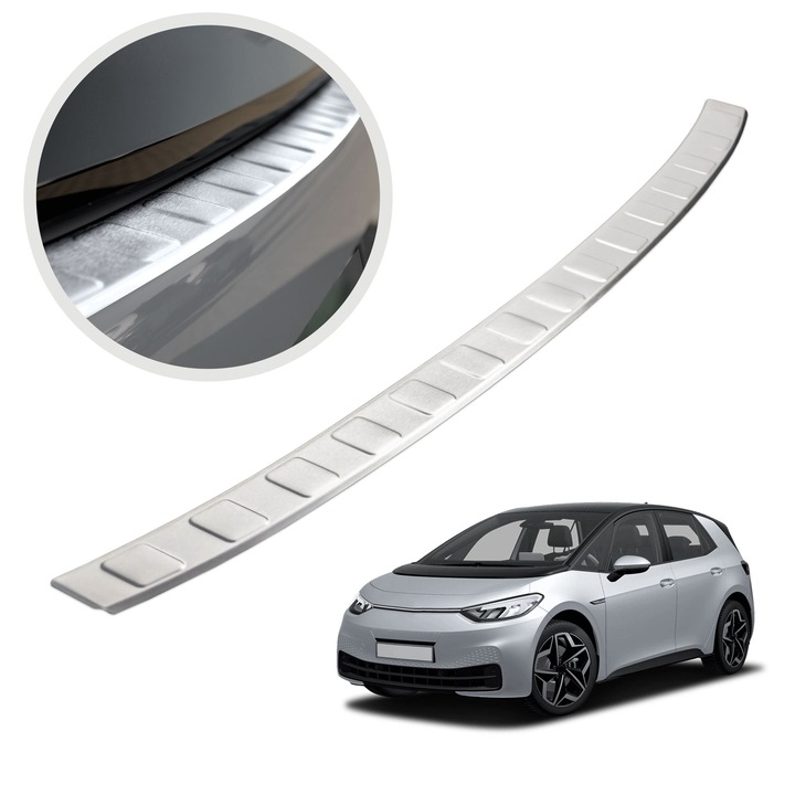 Ornament protectie portbagaj, Chromemaster, Argintiu, Volkswagen ID.3 E1 I Hatchback 2020-