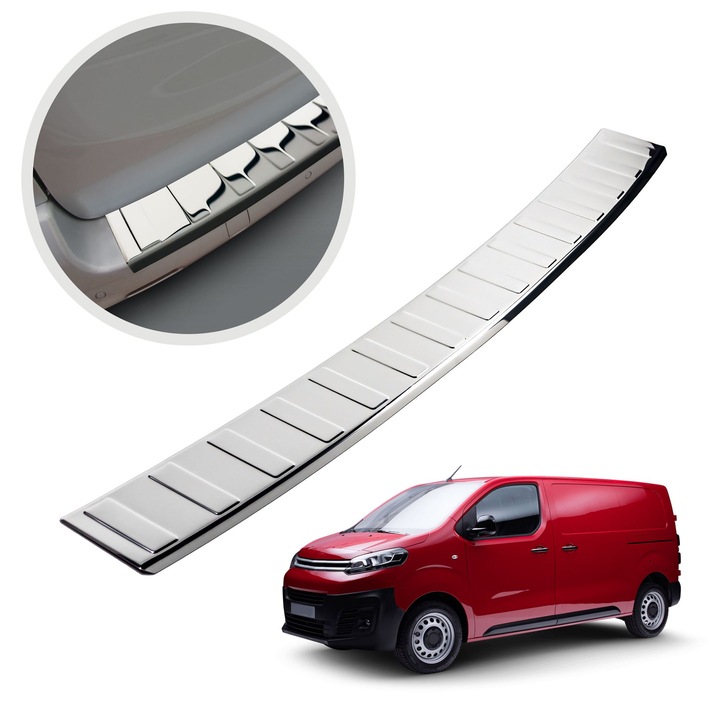Ornament protectie portbagaj, Chromemaster, Chrom, Citroen Jumpy K0 III VAN 2016-