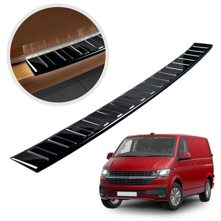 Ornament protectie portbagaj, Chromemaster, Crom Negru, Volkswagen Multivan T6.1 VI VAN 2019-