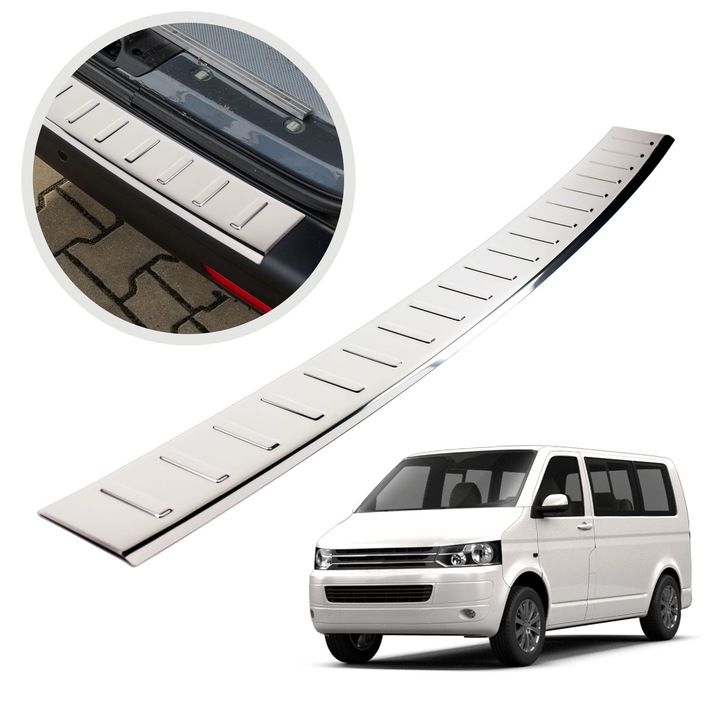 Ornament protectie portbagaj, Chromemaster, Chrom, Volkswagen Multivan T5 V VAN 2003-2015