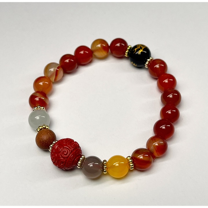 Bratara, Cristale naturale, Multicolor