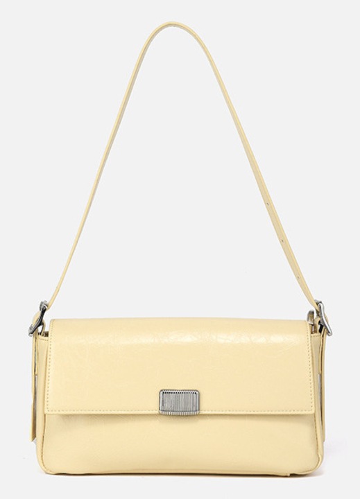 Női táska, divatos női táskák, női táskák kereszt hátizsák női válltáska vízálló PU bőr táska elegáns táska, Ökológiai bőr, 26x5x20cm, Világos sárga