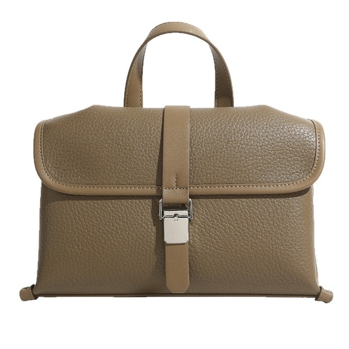 Női táska, divatos női táskák, női táskák kereszt hátizsák női válltáska vízálló PU bőr táska elegáns táska, Ökológiai bőr, 25x8x24cm, Camel szín