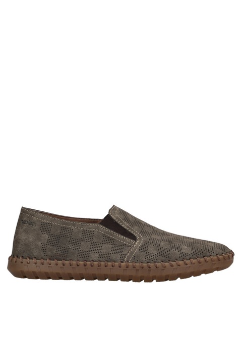 Pantofi casual, barbati, RIEKER, ANTISTRESS, B2965-25 maro, piele nabuc, Maro