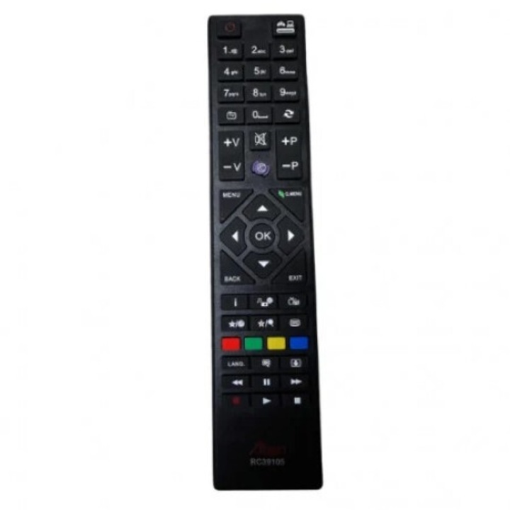 Telecomanda Alien pentru televizoare, Compatibila cu Hitachi LCD, RC39105