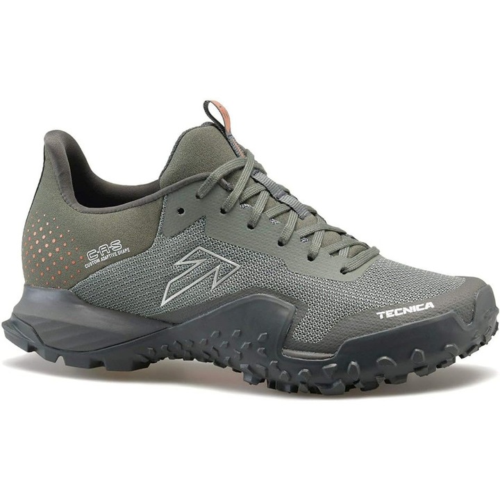 Pantofi trekking dama Tecnica Magma S Ws, textil, verde, 42.5 EU