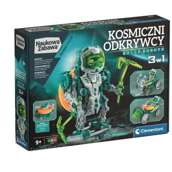 Set de constructie roboti, Clementoni, 8 ani+