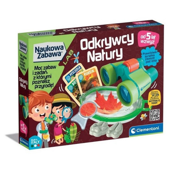 Set joc educativ Labo Junior Discovery, Clementoni, multicolor