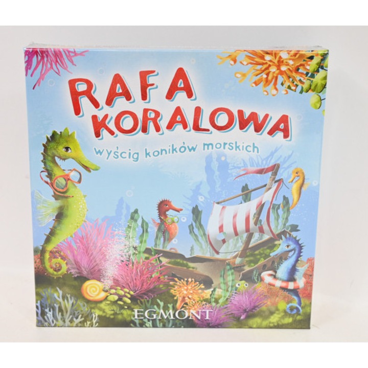 Настолна игра Рафа корал, 2-4 играчи, 20 минути, 5+ години, 4 пионки, многоцветен