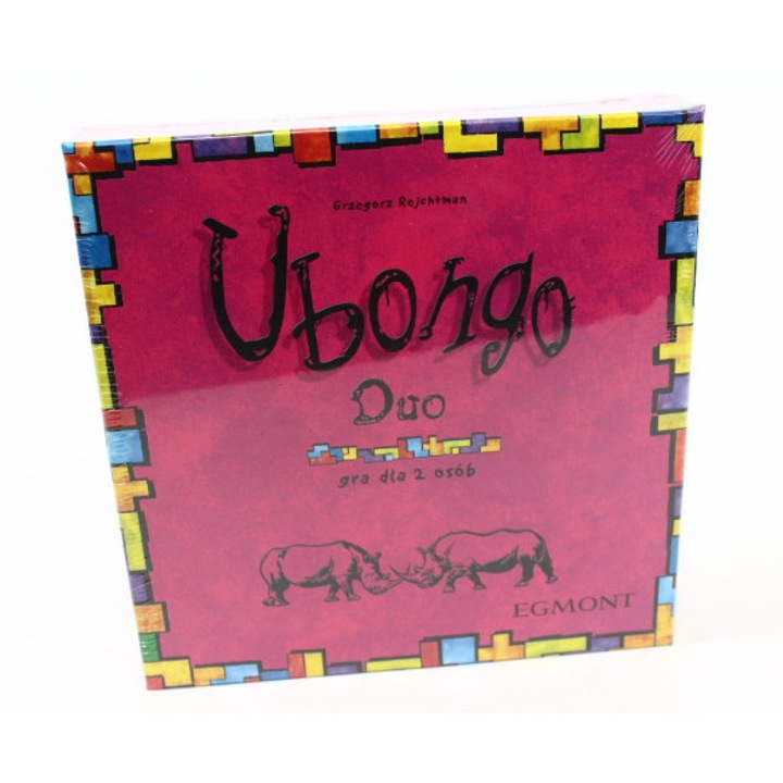 Joc de societate Ubongo Duo, EGMONT, 2 jucatori, 360 de sarcini, 8+, 30 minute