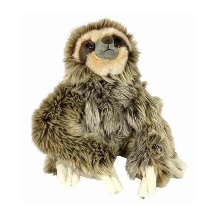 Плюшена играчка Ленивец 28 см, многоцветна