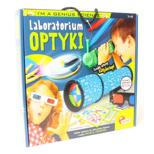 Joc Educativ, Lisciani, Laborator, Experimente cu Lumina si Culori