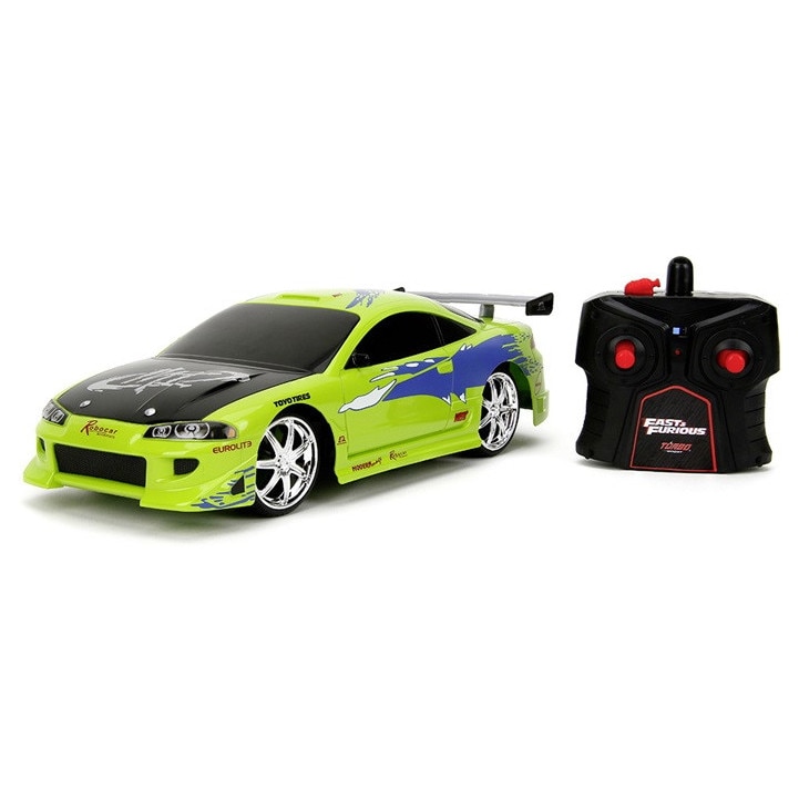 ◆未開封◆Fast＆Furious 1995 Mitubishi Eclipse Masina RC Mitsubishi Eclipse 1995, Jada, Fast and Furious 1:16