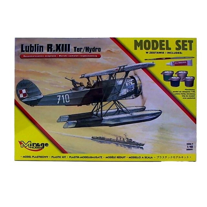 Model de avion Lublin R.XIII, Plastic, 1:48, Multicolor