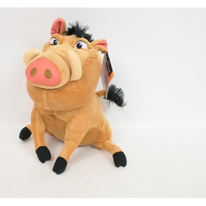 Jucarie de plus, Krol Lew, Pumba, 25cm, multicolor