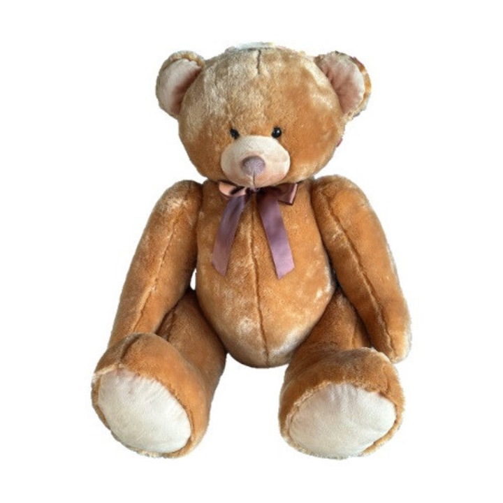 Maimuta de plus, 80cm, multicolor, set de jucarii de plus