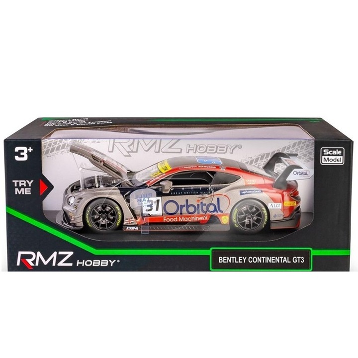 RMZ Hobby autómodell 1:32 Bentley GT32019, H-114, többszínű
