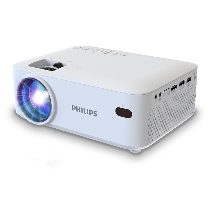 Philips NeoPix 100 LCD късофокусен проектор 800x480 бял 205x158x78 мм