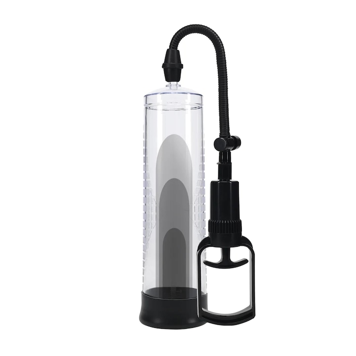 Помпа за пенис, Basic Pump 2, водоустойчива, прозрачна