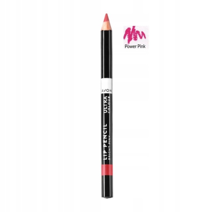 Молив за устни Avon Ultra Power Pink, ултра пигментиран, кремообразен, 1.2 г