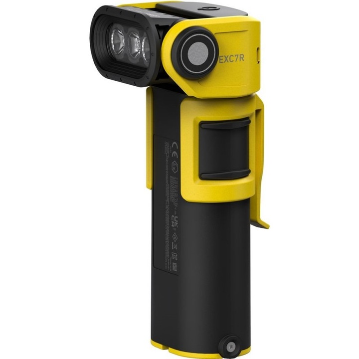 Фенерче Ledlenser EXC7R, 400 lm, 240 m, комплект с батерия и зарядна станция, 187x87mm