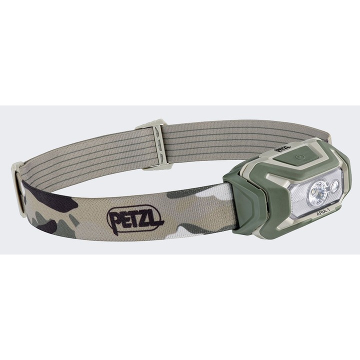 Фенерче Petzl ARIA 1 RGB CAMO, компактни размери