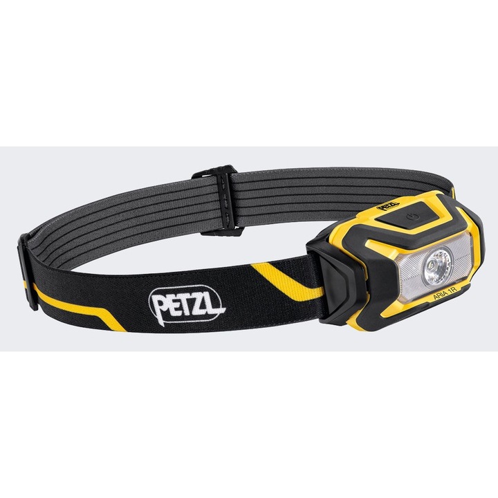 Фенер Petzl ARIA 1R черно-жълт, 100 лумена, водоустойчив
