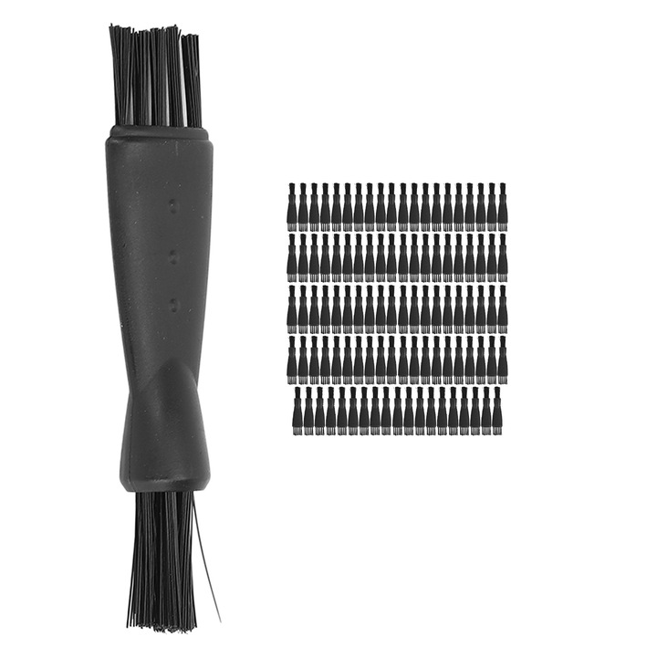 100 db PP nylon borotvaecset, ergonomikus tisztítás