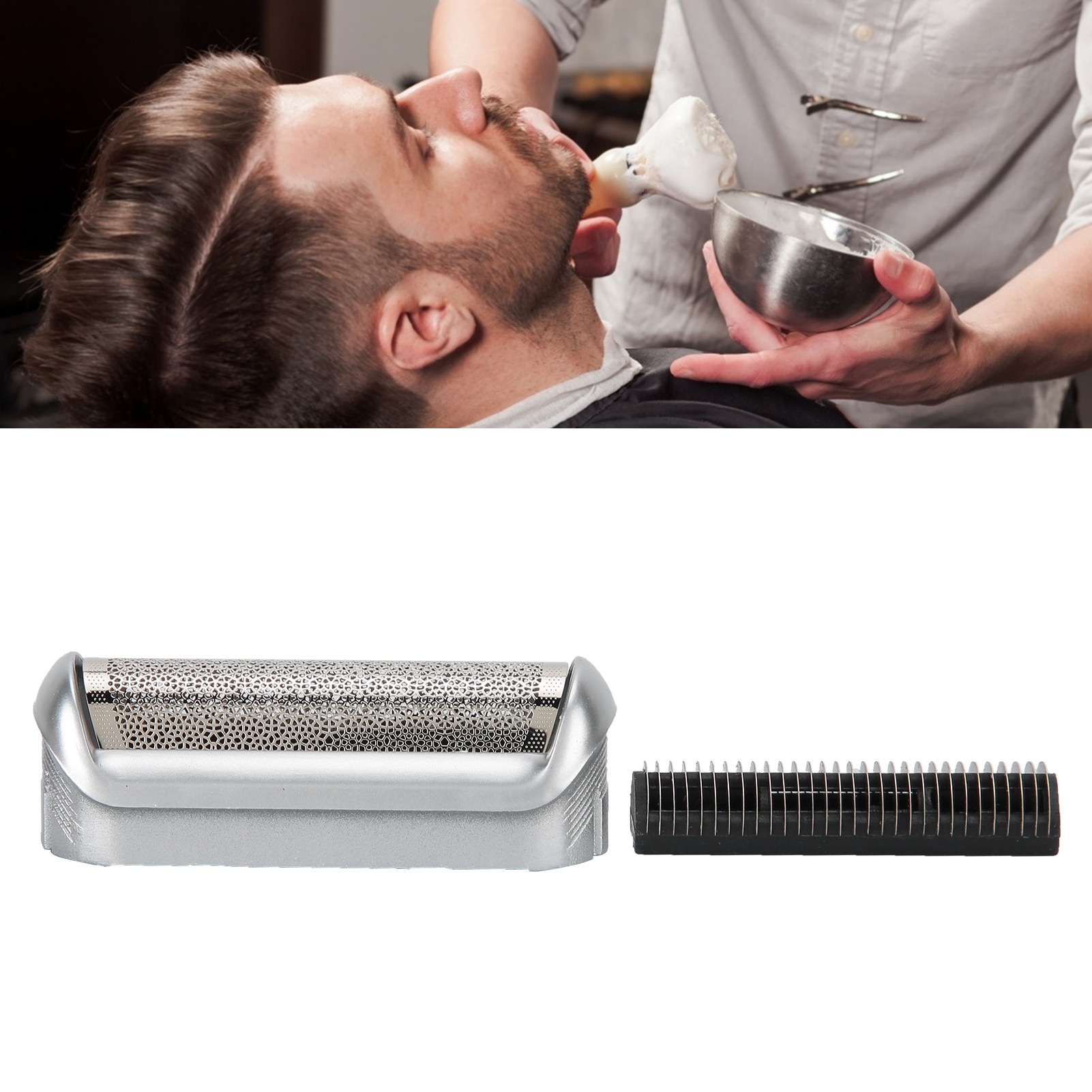 Cap de schimb pentru aparat de ras electric P40/P50, ABS, rezistent la ...