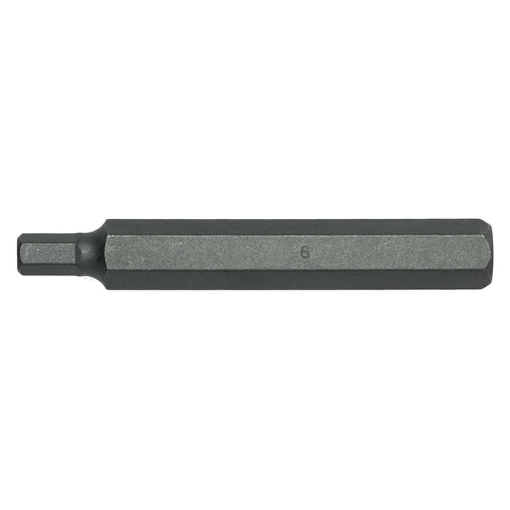 Csavarhúzó bit, 75 mm hosszú, 6 mm átmérőjű