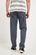 Lee Cooper, Pantaloni din bumbac cu buzunare laterale, Albastru inchis