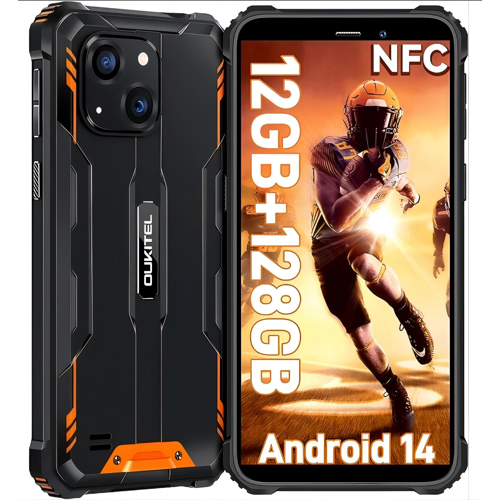 OUKITEL WP32 Pro Telefon mobil deblocat, 24GB+256GB/1TB extensibil