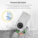 Husa pentru Nothing Phone (3a) Pro, cu suport rotativ detasabil si snur, protectie anti-soc, TPU, transparent