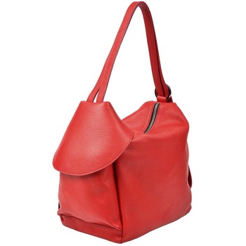 Geanta piele naturala mare multiway, JULIET, rosie Geanta piele naturala mare multiway, JULIET, rosie