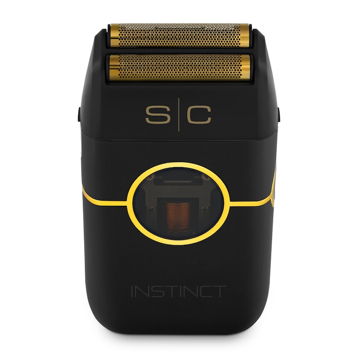 Професионална Електрическа Самобръсначка StyleCraft Instinct Metal Shaver, с Векторен Мотор, Черна