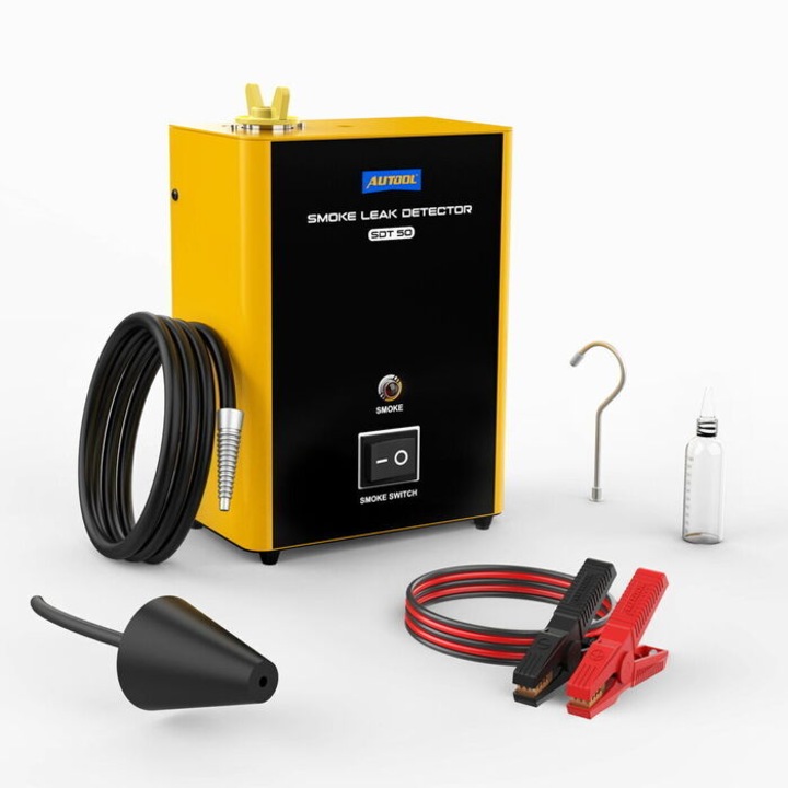 Detector de scurgeri de fum AUTOOL SDT50, aparat de diagnosticare a fumului