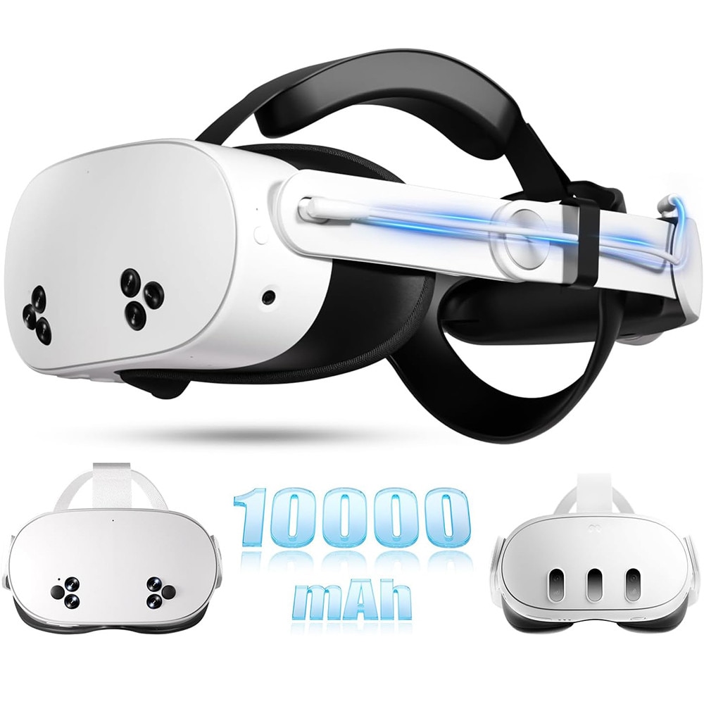 Set Curea Elite Strap cu baterie extra pentru Oculus Quest II