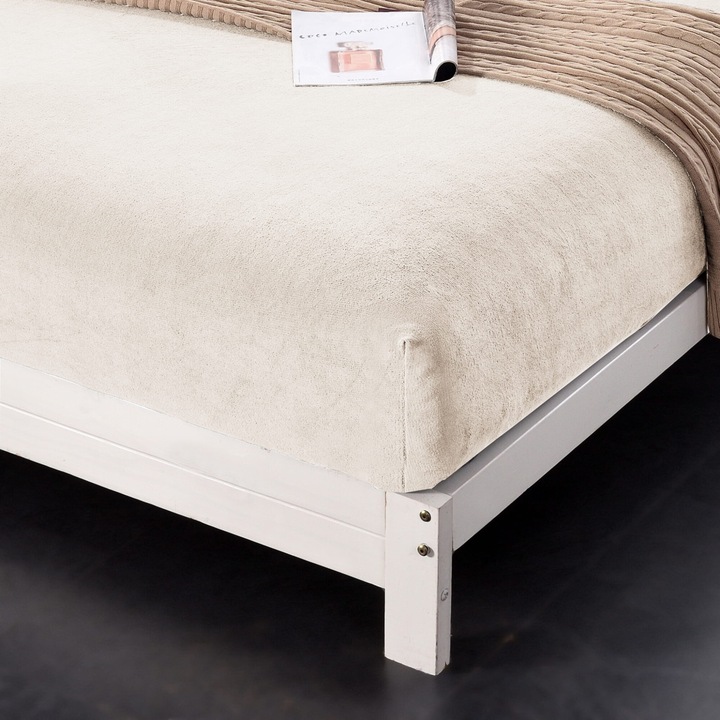 Cearsaf Elasticat "MIS" 160x200+28cm Bej profesional