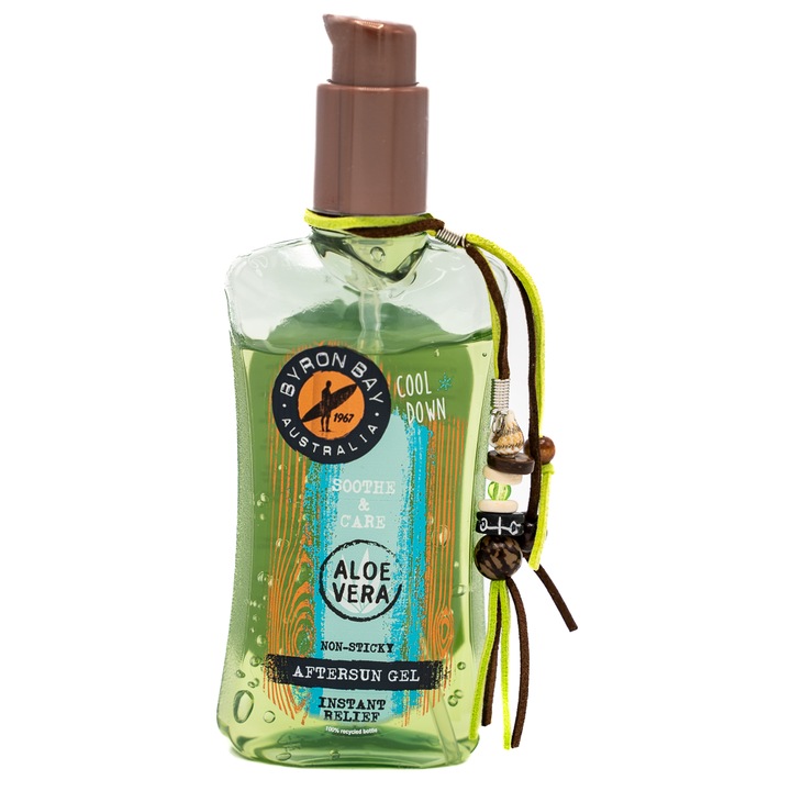 Gel calmant dupa plaja Aloe Vera, BYRON BAY, 200 ml