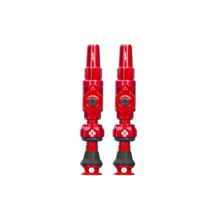 Set 2 valve Tubeless Muc-Off Big Bore Lite (Small) Rosu
