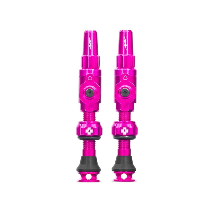Set 2 valve Tubeless Muc-Off Big Bore Lite (Medium) Pink