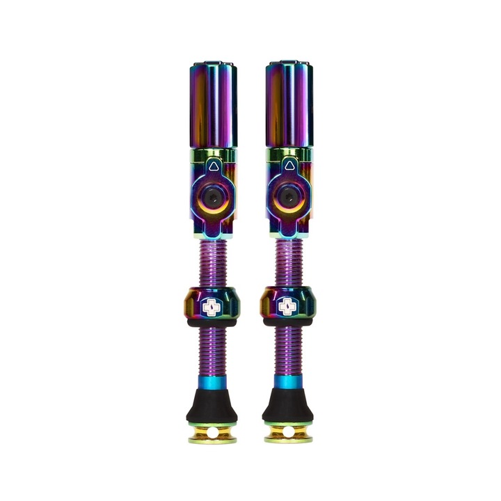Set 2 valve Tubeless Muc-Off Big Bore Hybrid (Large) Iridescent