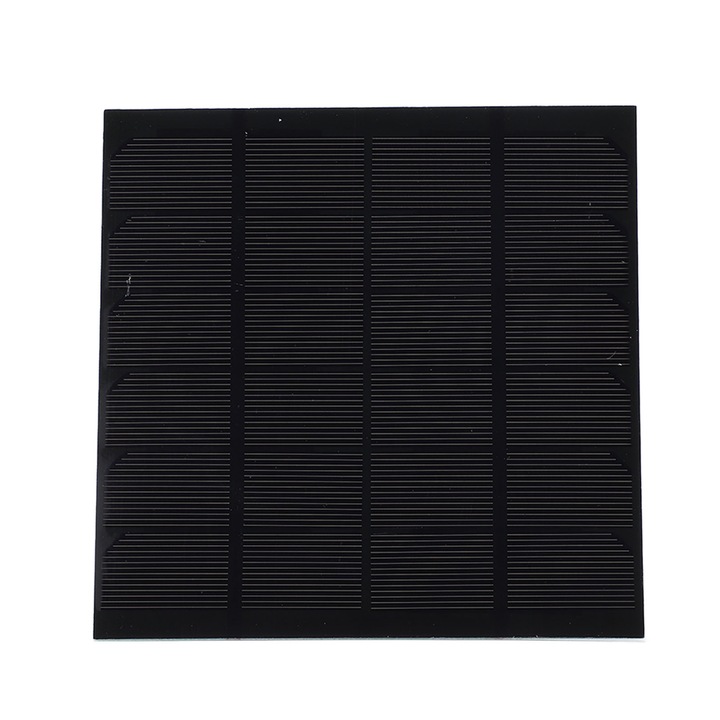 HERUSI 3W 6V hordozható monokristályos napelem 14.5x14.5cm