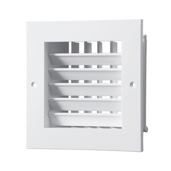 Grila cu jaluzele ajustabile dubla deflexie VENTS 400*200mm Grila cu jaluzele ajustabile dubla deflexie VENTS 400*200mm