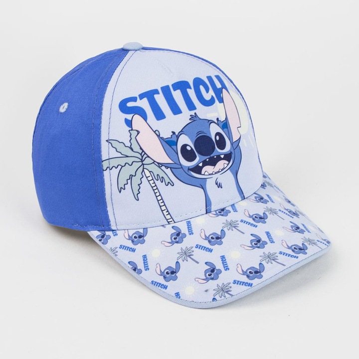 Sapca de baseball pentru copii Disney Lilo si Stitch, Cainele Steluta Palm, 53 cm