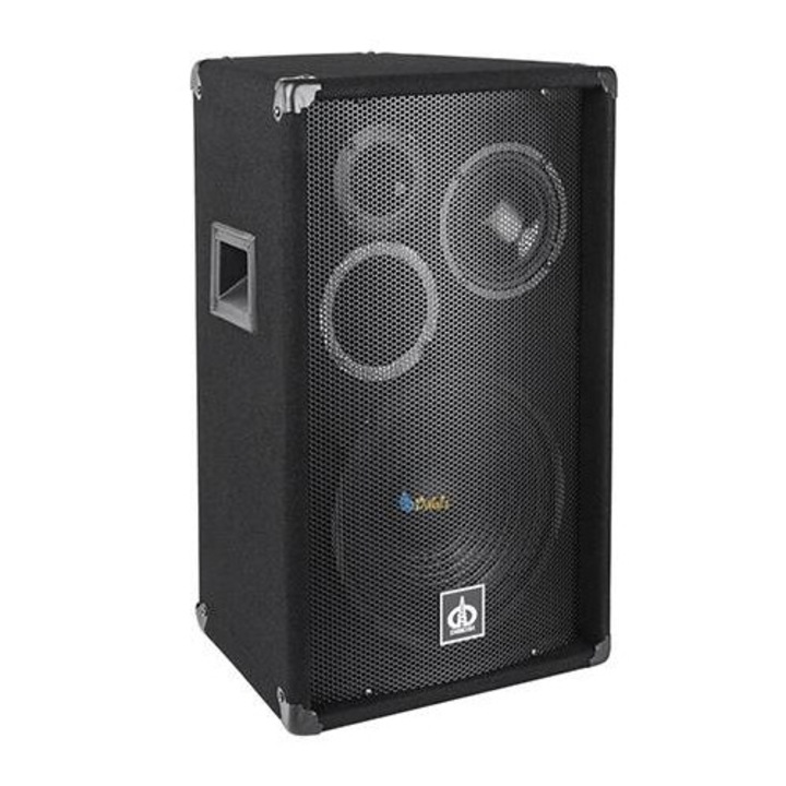 Boxă audio Dibeisi Q1201 500W, 6.5 inch difuzor mediu, 3.4 inch difuzor înalt, 60x40x34cm