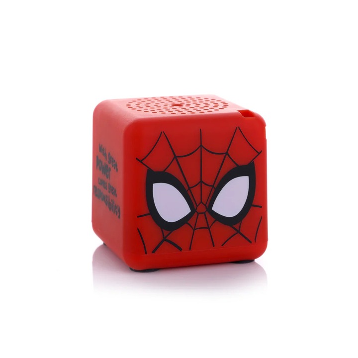 Boxa portabila Bitty Boomer Marvel Spider Man, Boxa Bluetooth